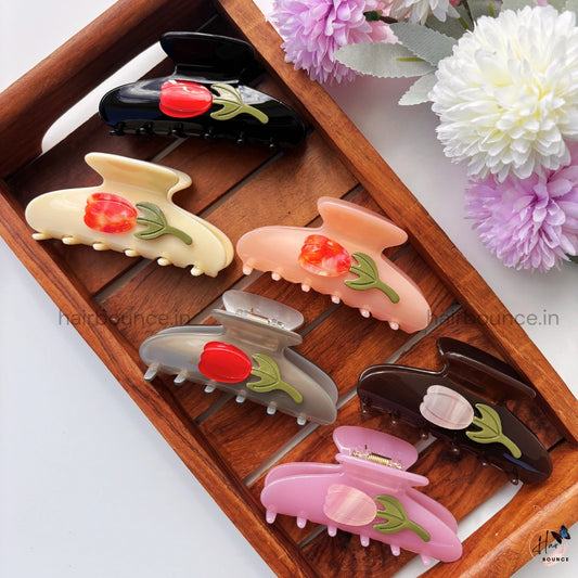 Bofeini Premium Tulip Hair Claw – Large