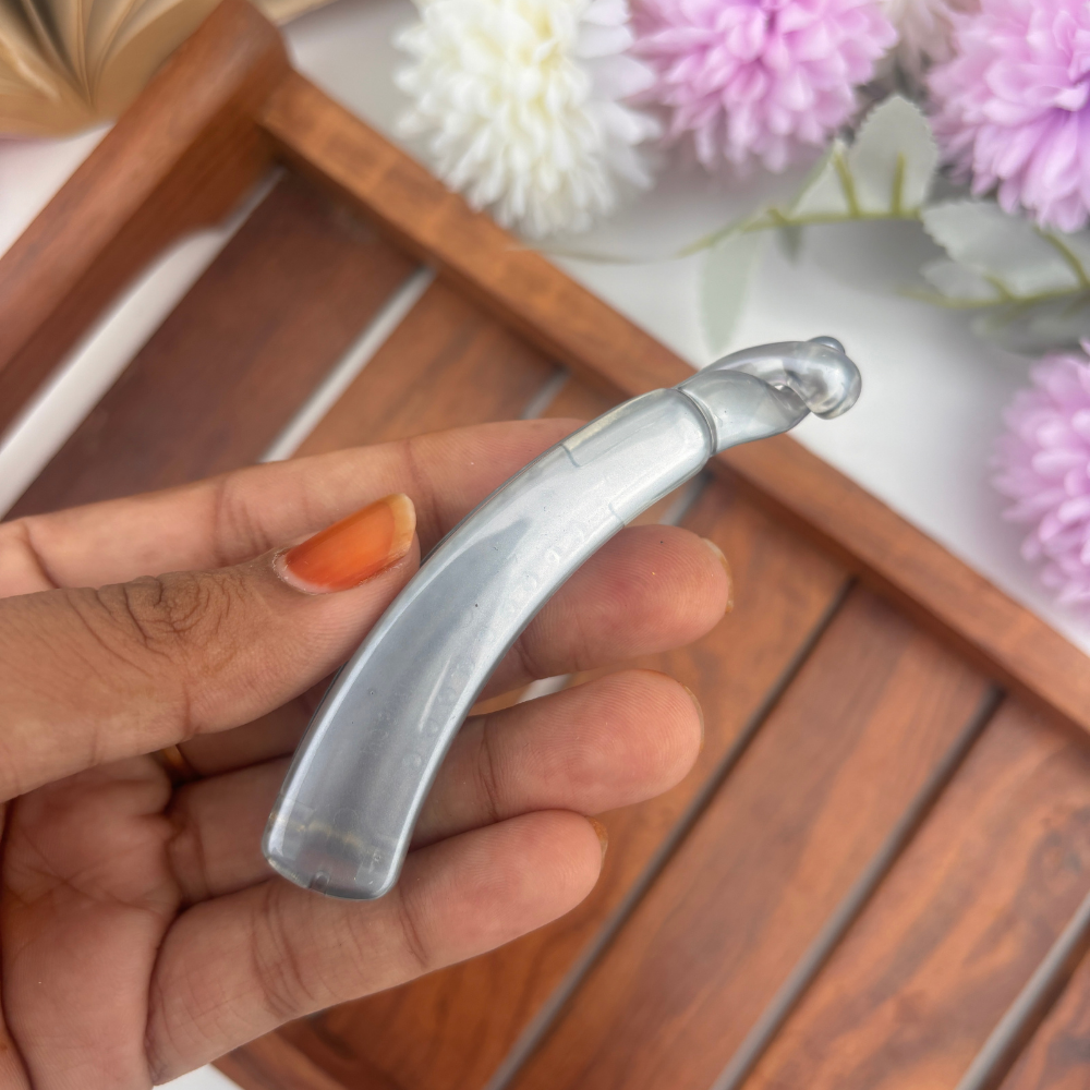 Shinny Finish Plain Banana Clip - Medium