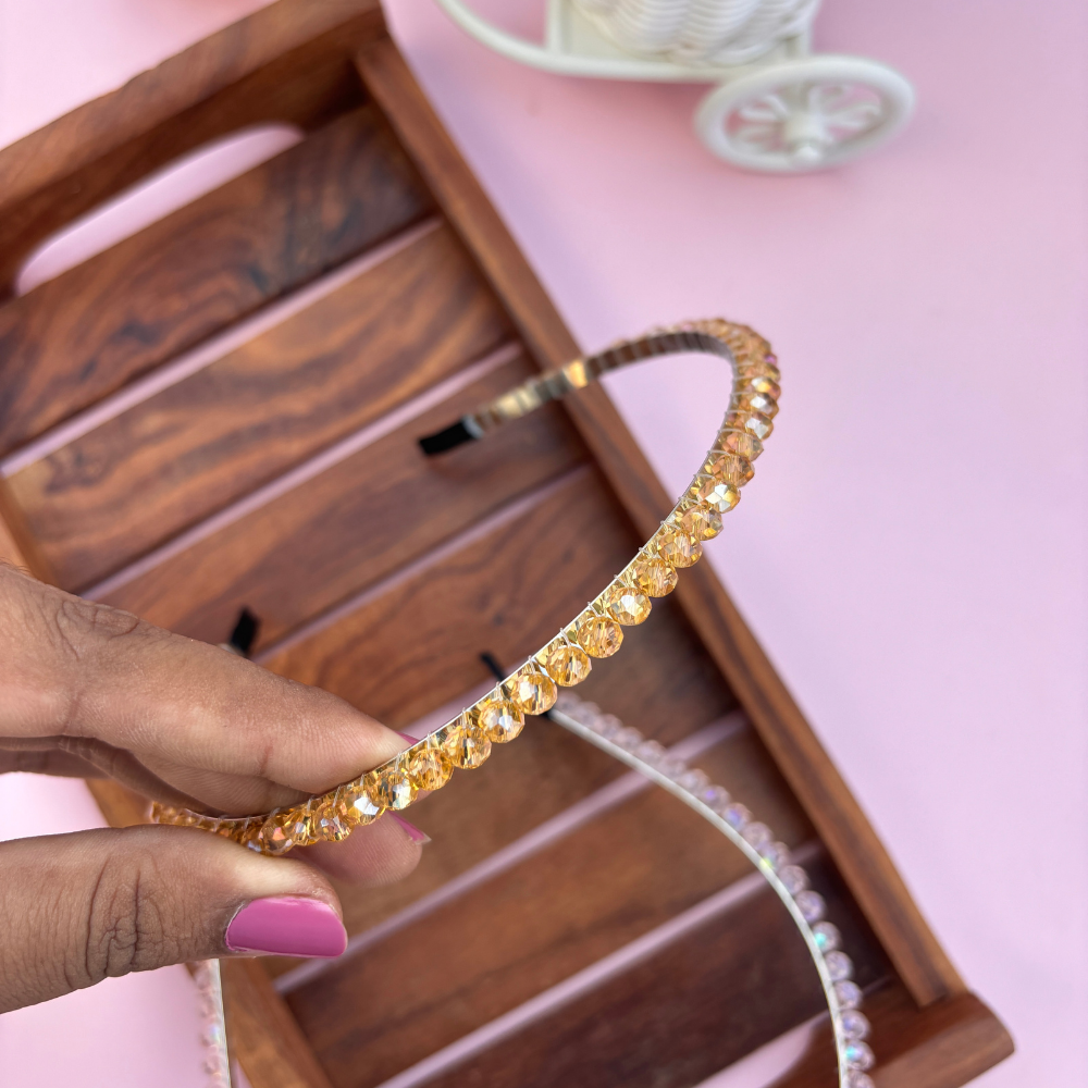 Colourful Crystal Headband