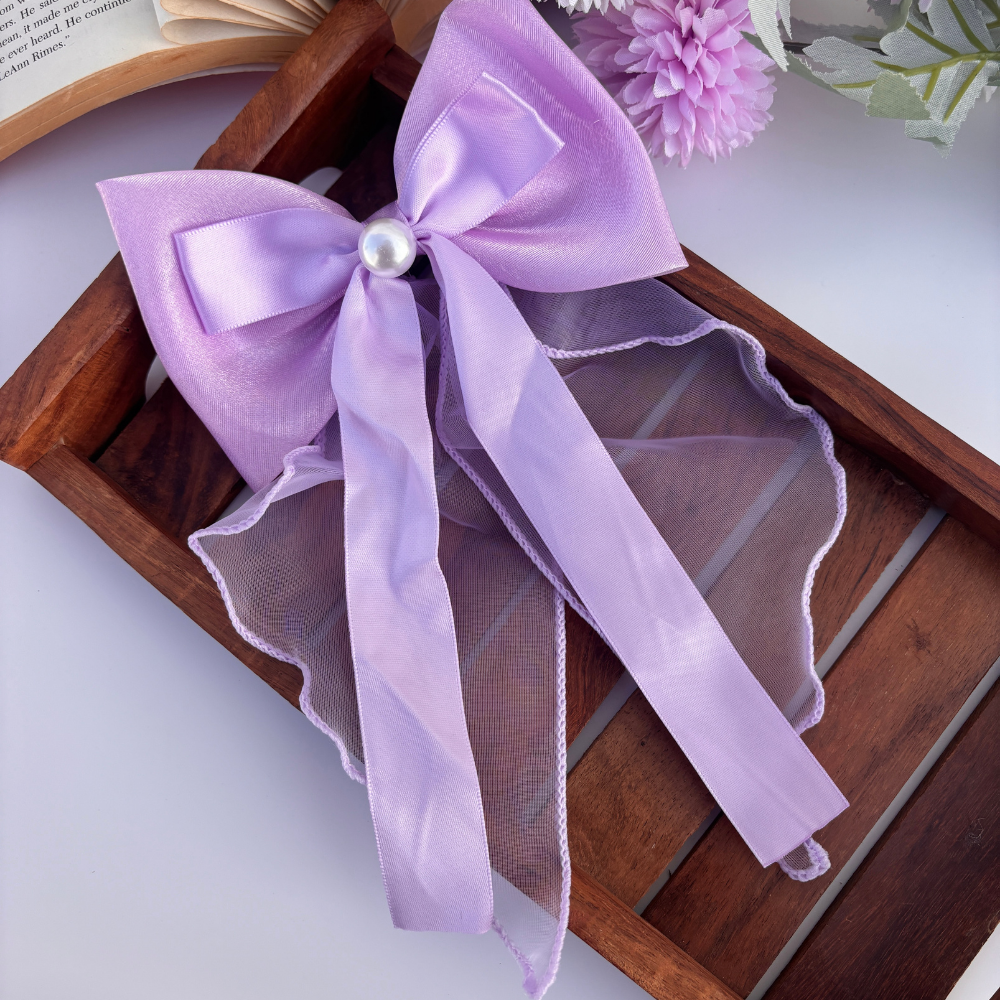 Lace with Ribbon Bow