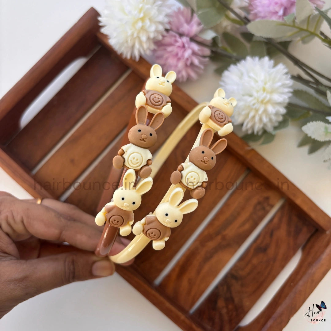 Bunny Bliss Hairband – Dual Tone Collection