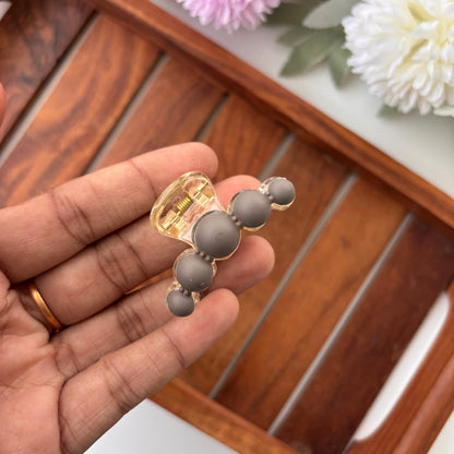 Bubble Matte Hair Claw – Small