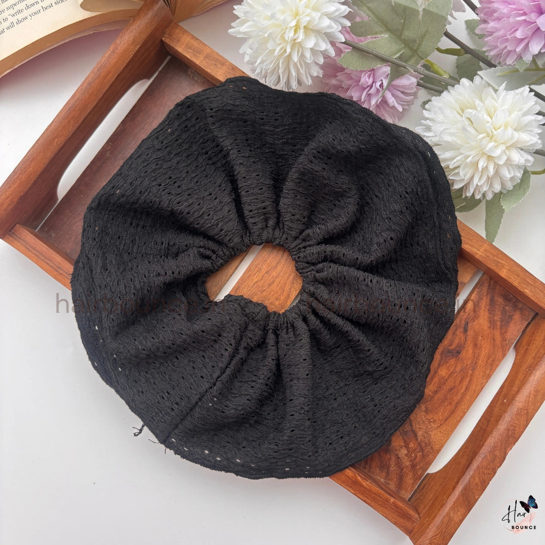 Broderie Blossom Oversized Scrunchie