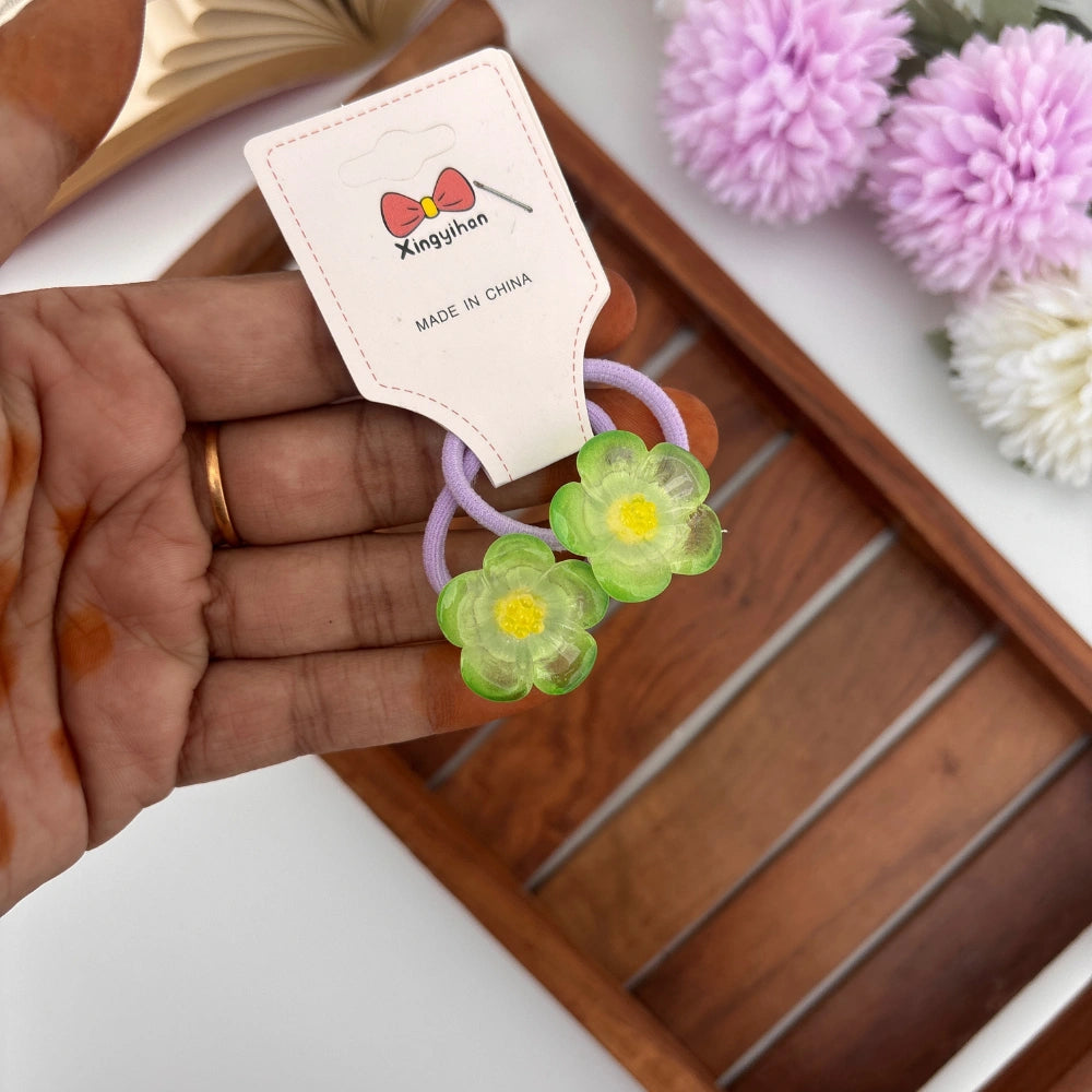 Cute Flower Rubber Band