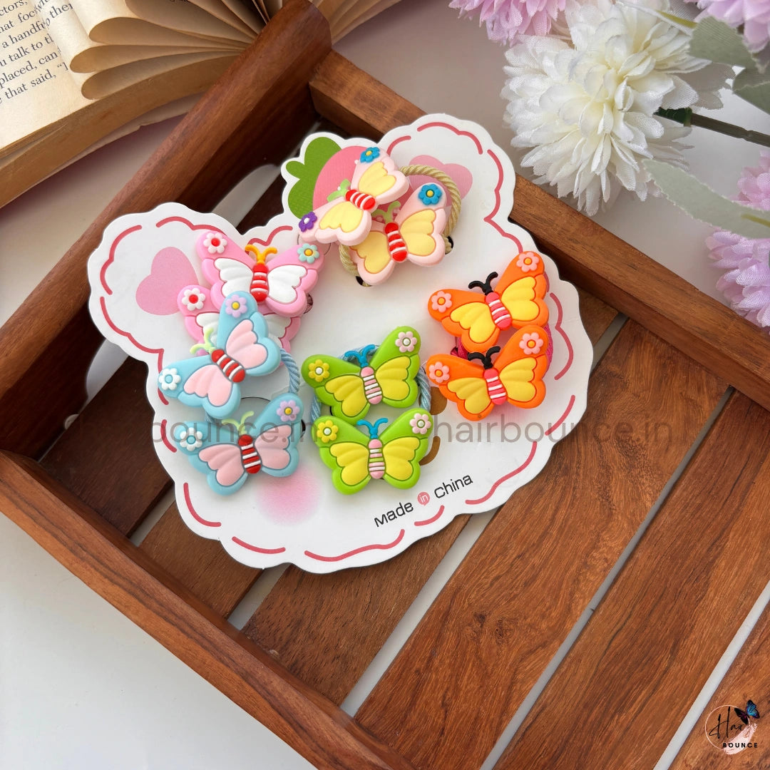 Cute Rubber Bands - Set of 5 Pairs