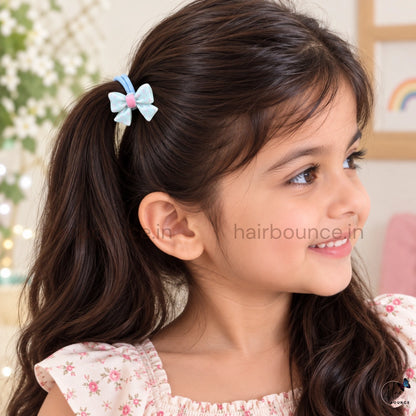 Cute 3D Cartoon Ponytail Rubber Bands for Girls – Pack of 2