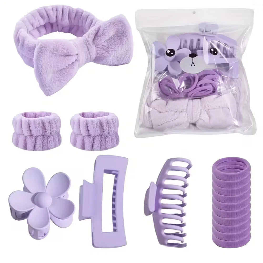 🌸 Lilac Bloom Hair Accessory Hamper 🌸