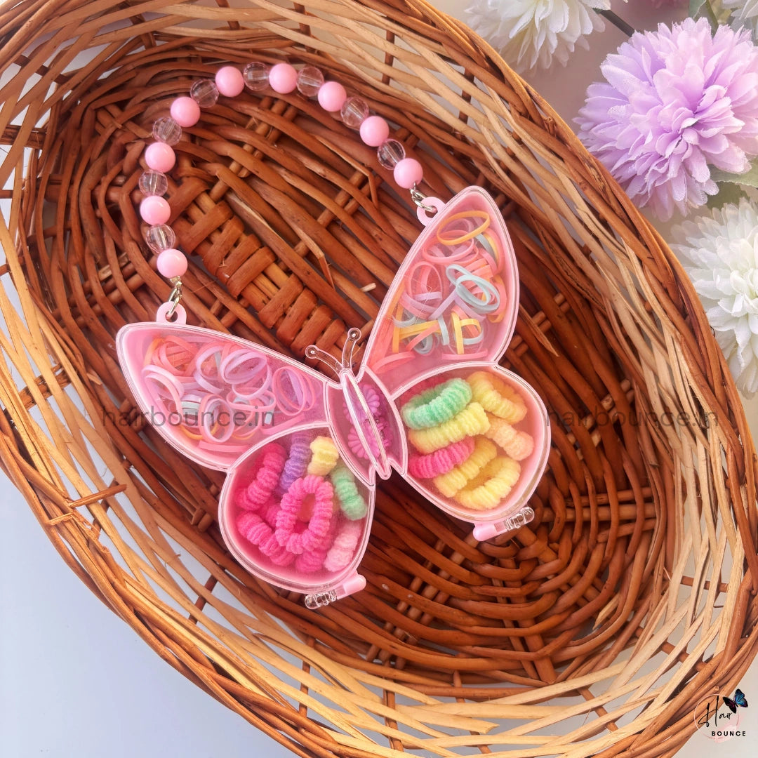 Butterfly Hair Accessories Organizer Kit