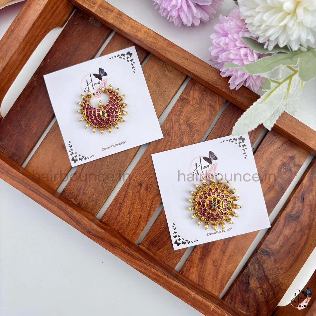 Royal Ruby Temple Jada Pin