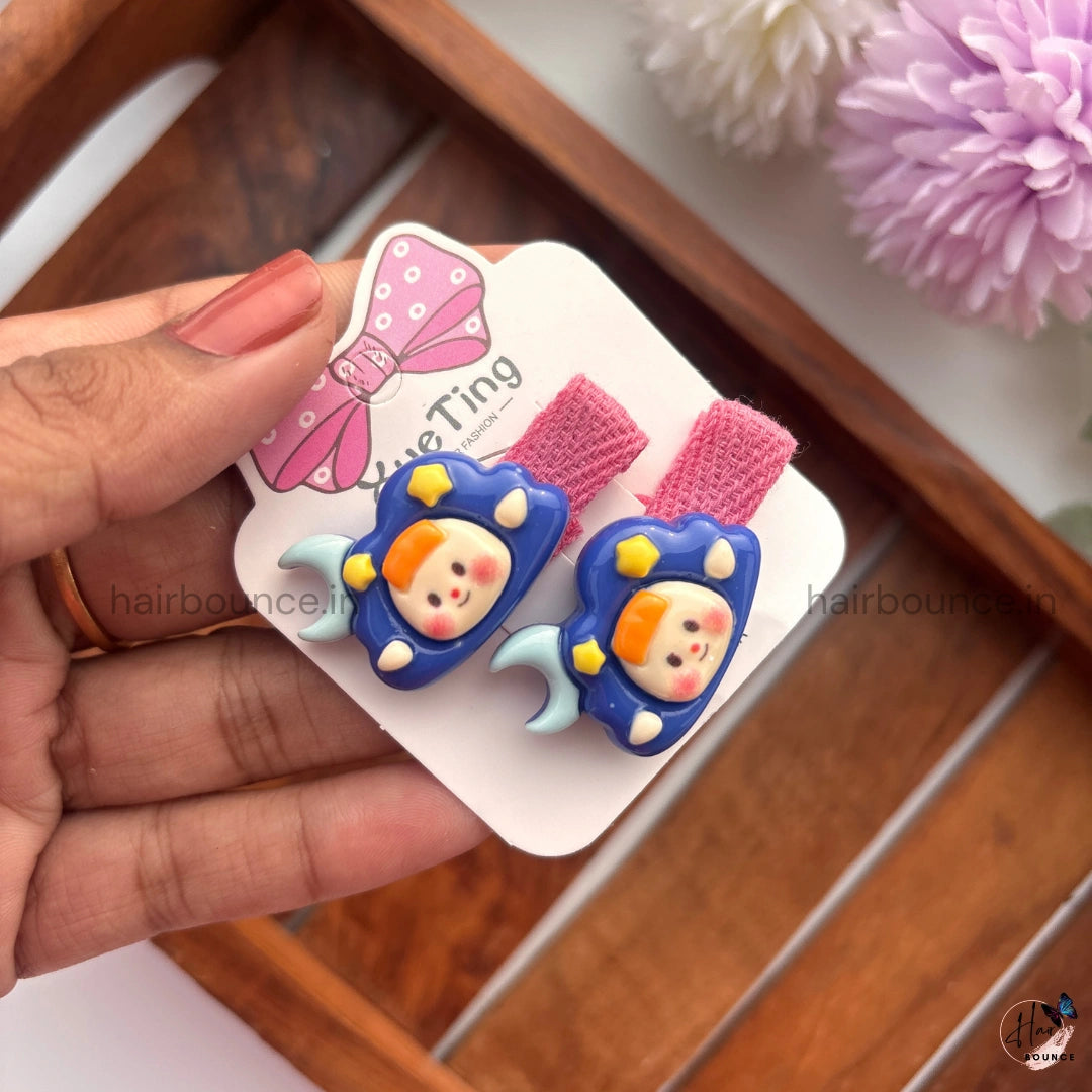 Kawaii Hair Clips for Kids