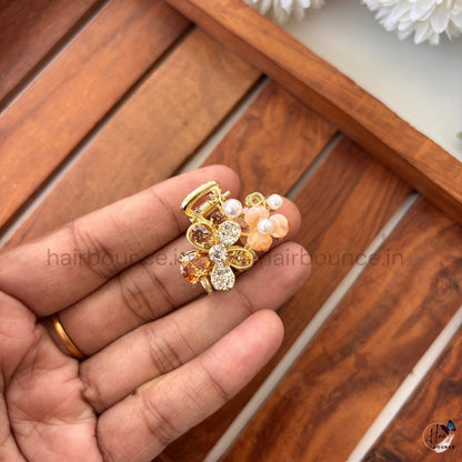 Royal Gem Blossom Hair Claw – Small