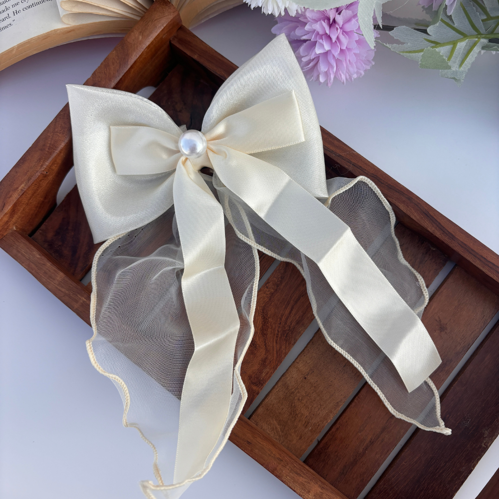 Lace with Ribbon Bow