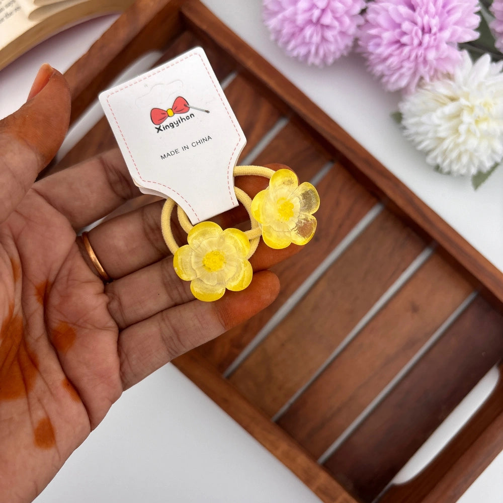 Cute Flower Rubber Band