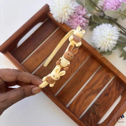 Bunny Bliss Hairband – Dual Tone Collection