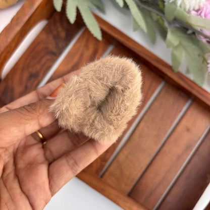 Heart Fur Hair Claw - Small