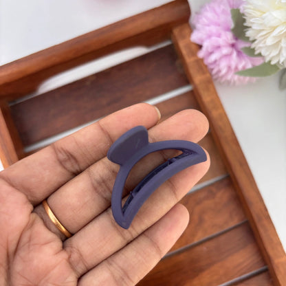 Light Curve D Shape Hair Claw - Small