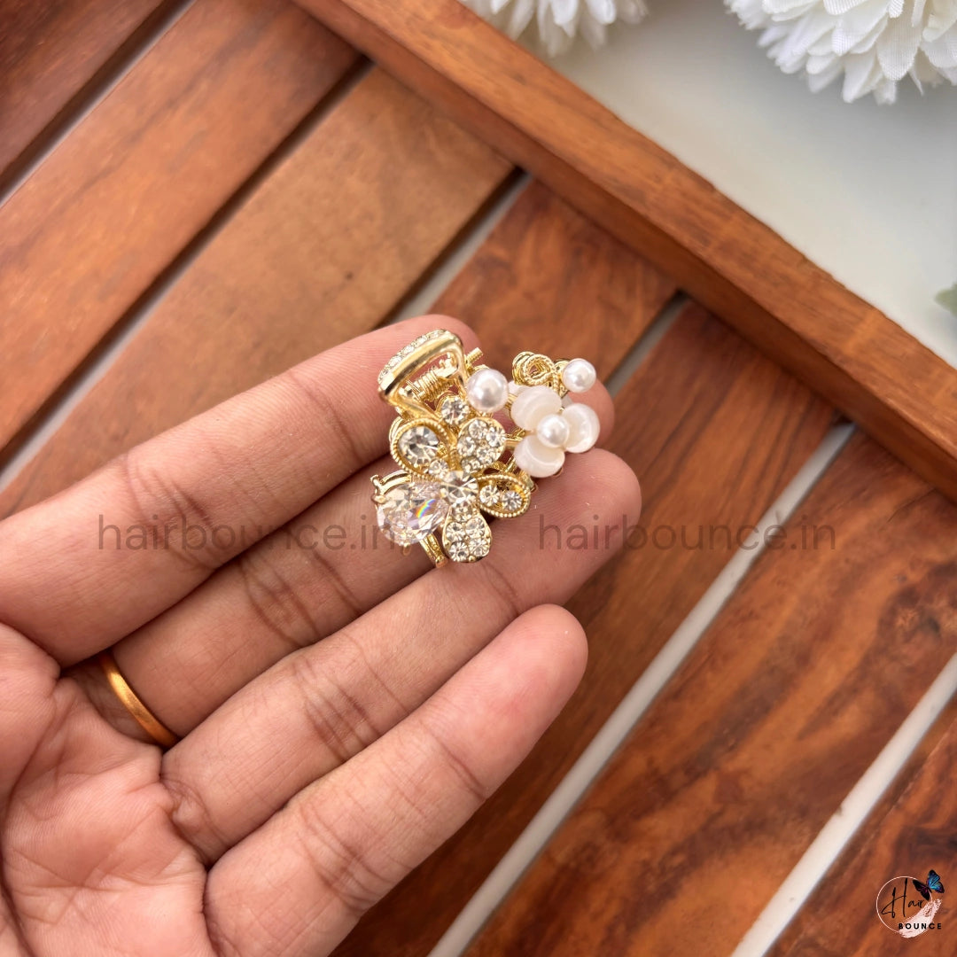 Royal Gem Blossom Hair Claw – Small