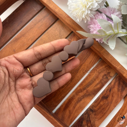 Matte Dual Shape Banana Clip