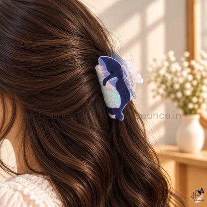 Colourful Ocean Fish Hair Claw Clips – Large