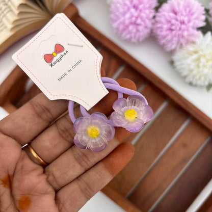 Cute Flower Rubber Band