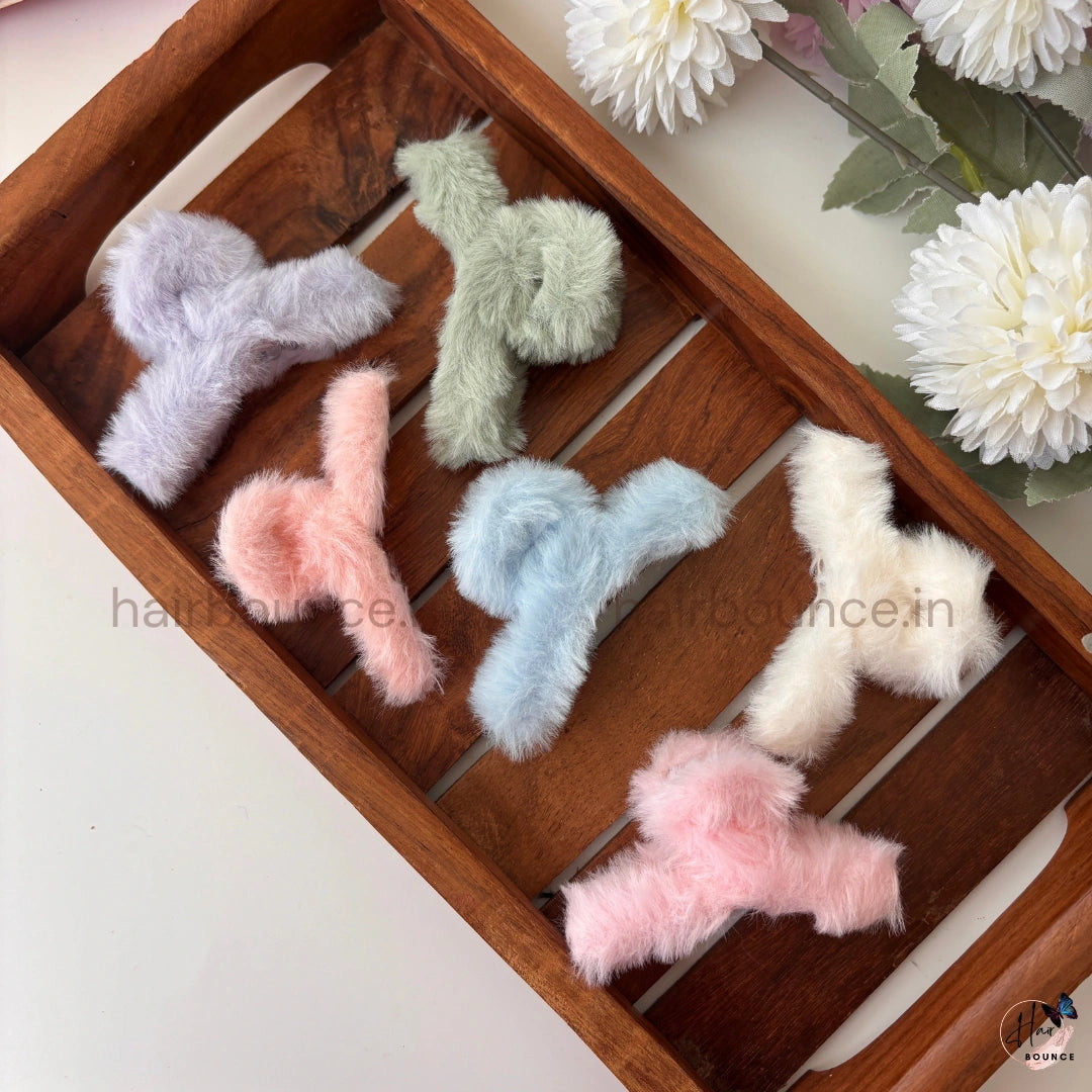 Loop Fur Hair Claw - Medium