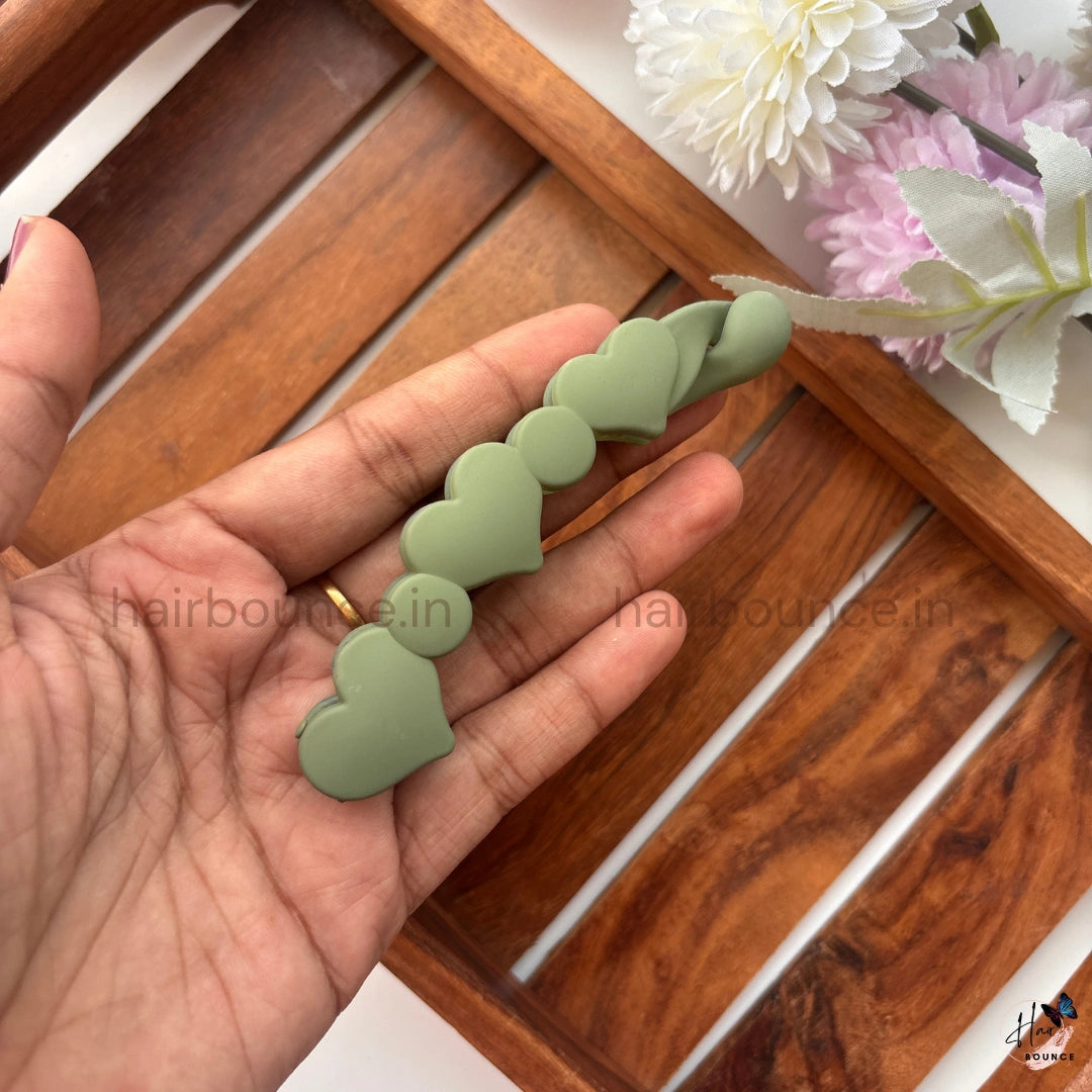 Matte Dual Shape Banana Clip