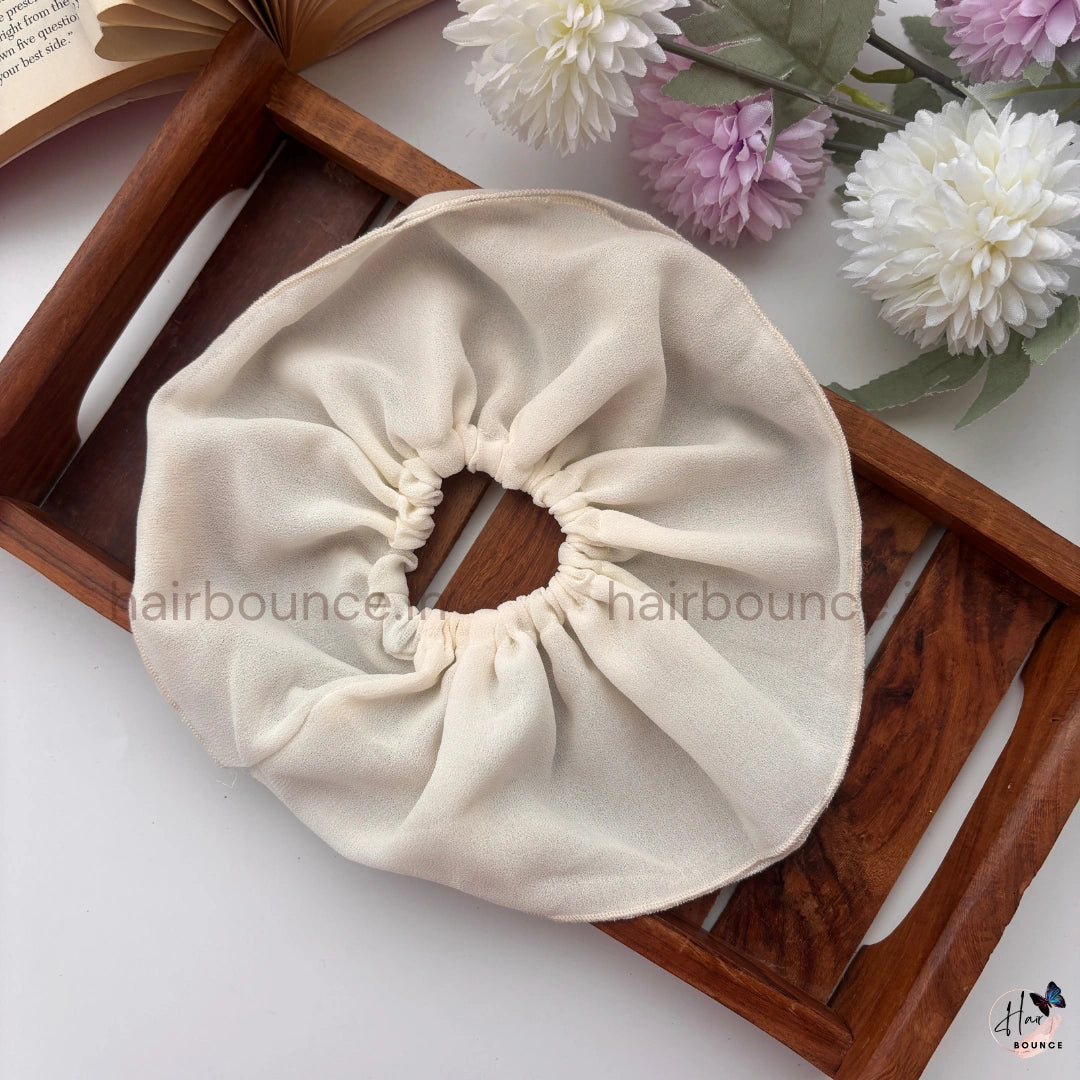 Cloud Luxe Oversized Chiffon Scrunchie