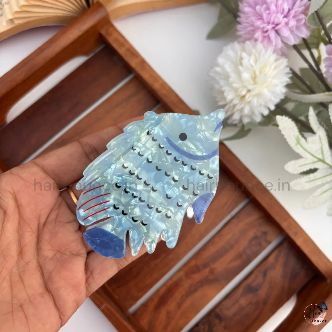 Colourful Ocean Fish Hair Claw Clips – Large
