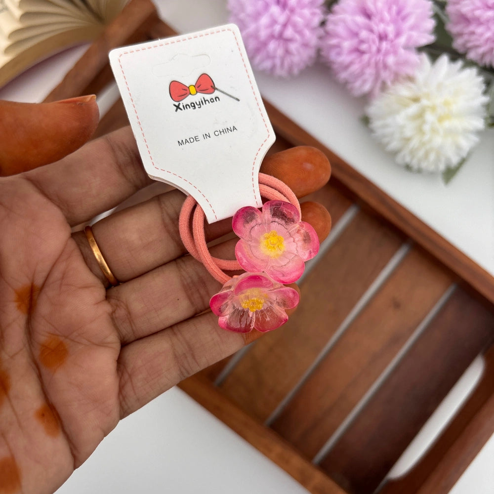 Cute Flower Rubber Band