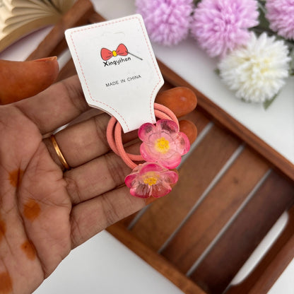 Cute Flower Rubber Band