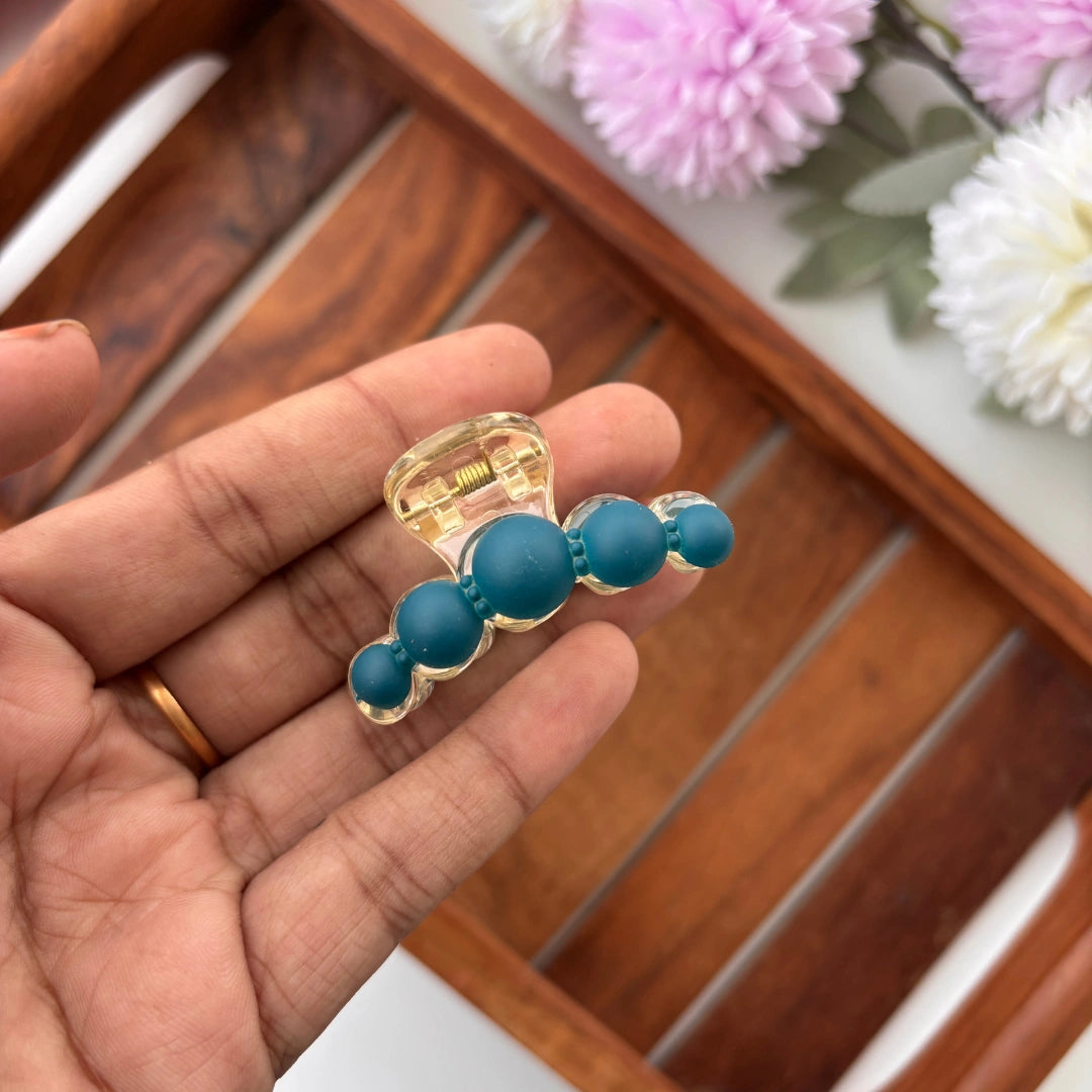 Bubble Matte Hair Claw – Small