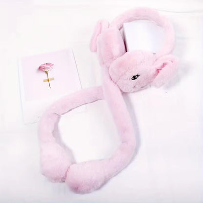 Cute Jumping Rabbit Earmuffs with ChuChu Sound