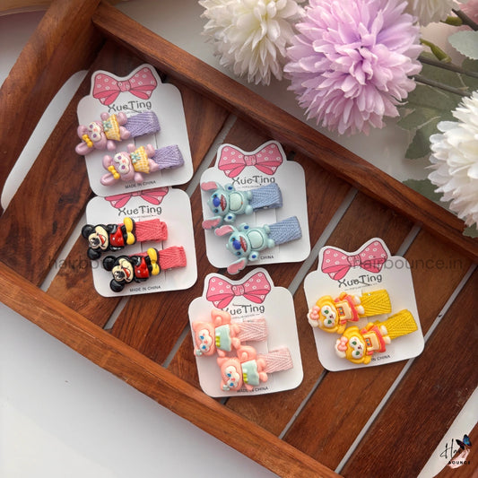 Soft Grip Hair Clips