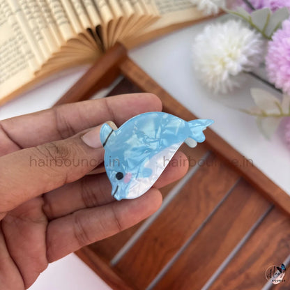 Cute Sea Animal Hair Claw – Medium