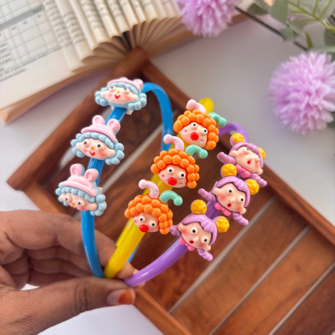 Funny Face Cartoon Headband