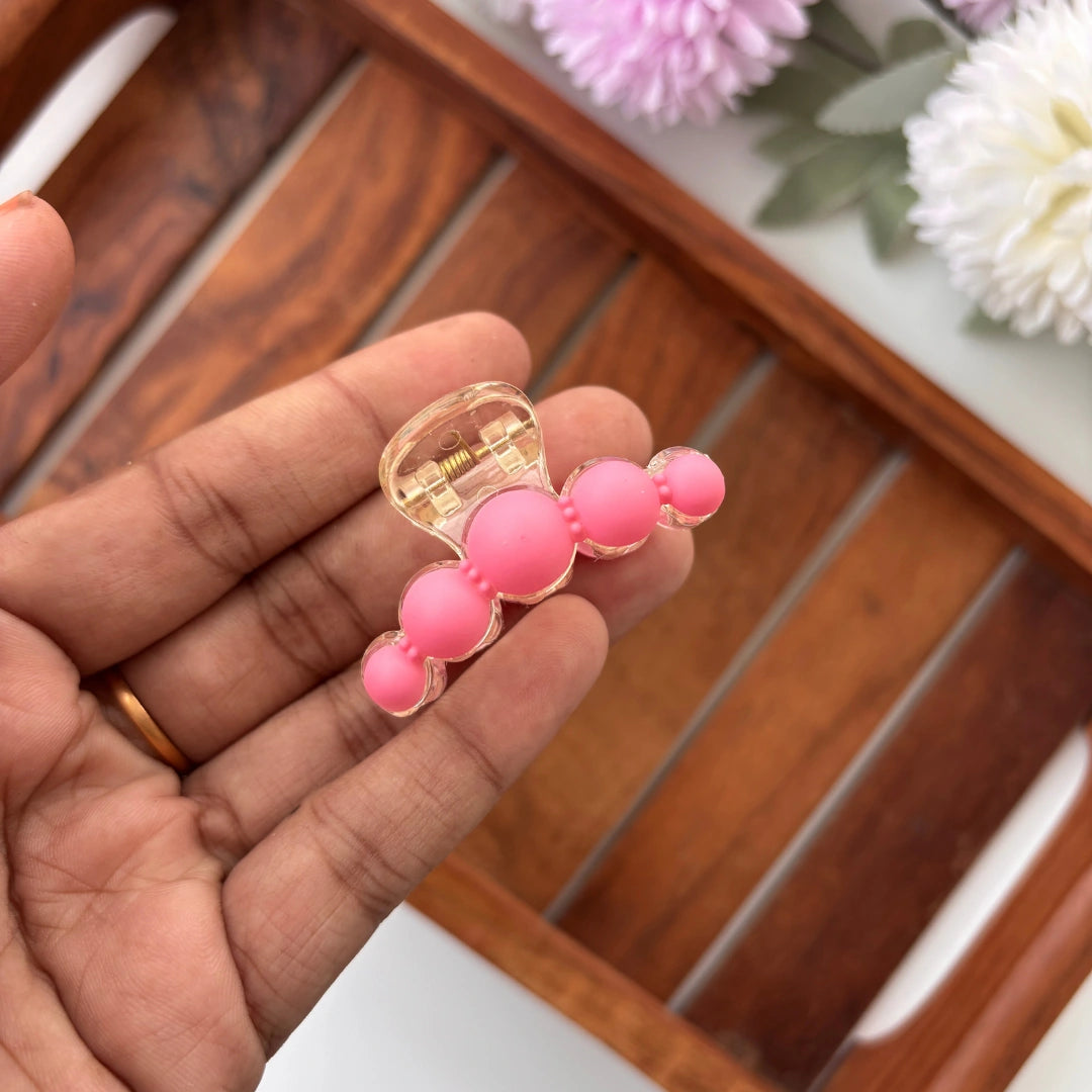 Bubble Matte Hair Claw – Small