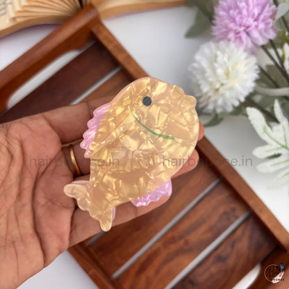 Colourful Ocean Fish Hair Claw Clips – Large
