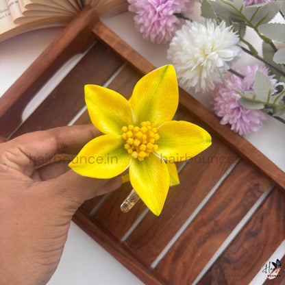 Blossom Star Flower Hair Claw - Large