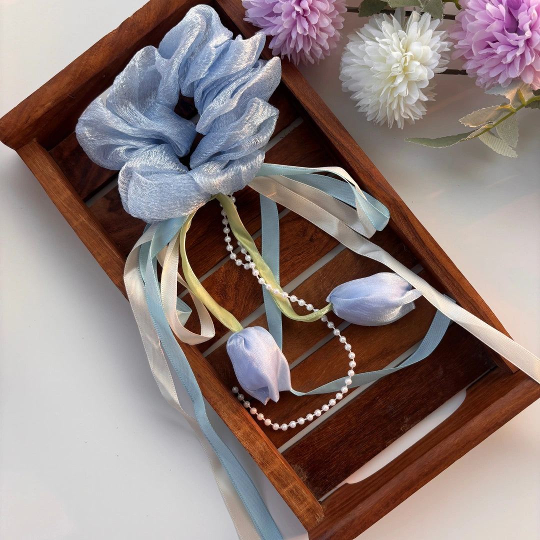 Tulip Whispers Scrunchie