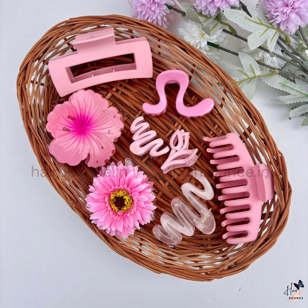 Rosy Delight Hair Accessory Hamper