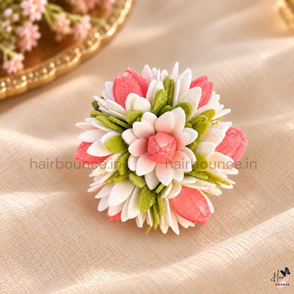Cherry Mullai Floral Hair Rubber Band