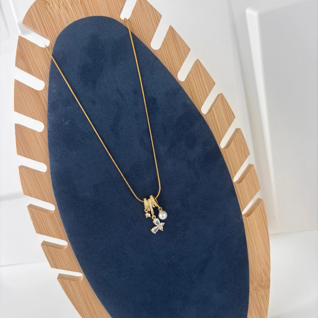 Charm Cluster Elegance Necklace