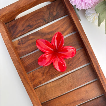 Tropical Bloom Hair Claw - Large