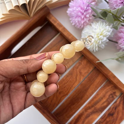 Marble Bubble Glide Banana Clip