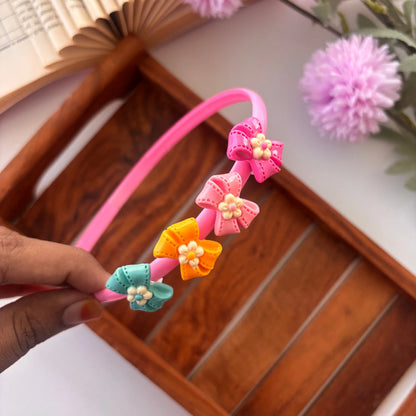 Bow Flower Headband