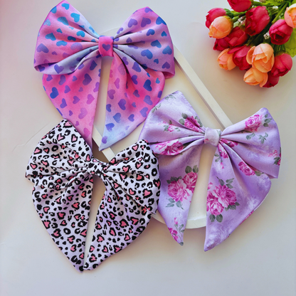 Printed Sailor Bow