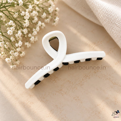 Dual Colour Loop Hair Claw - Medium