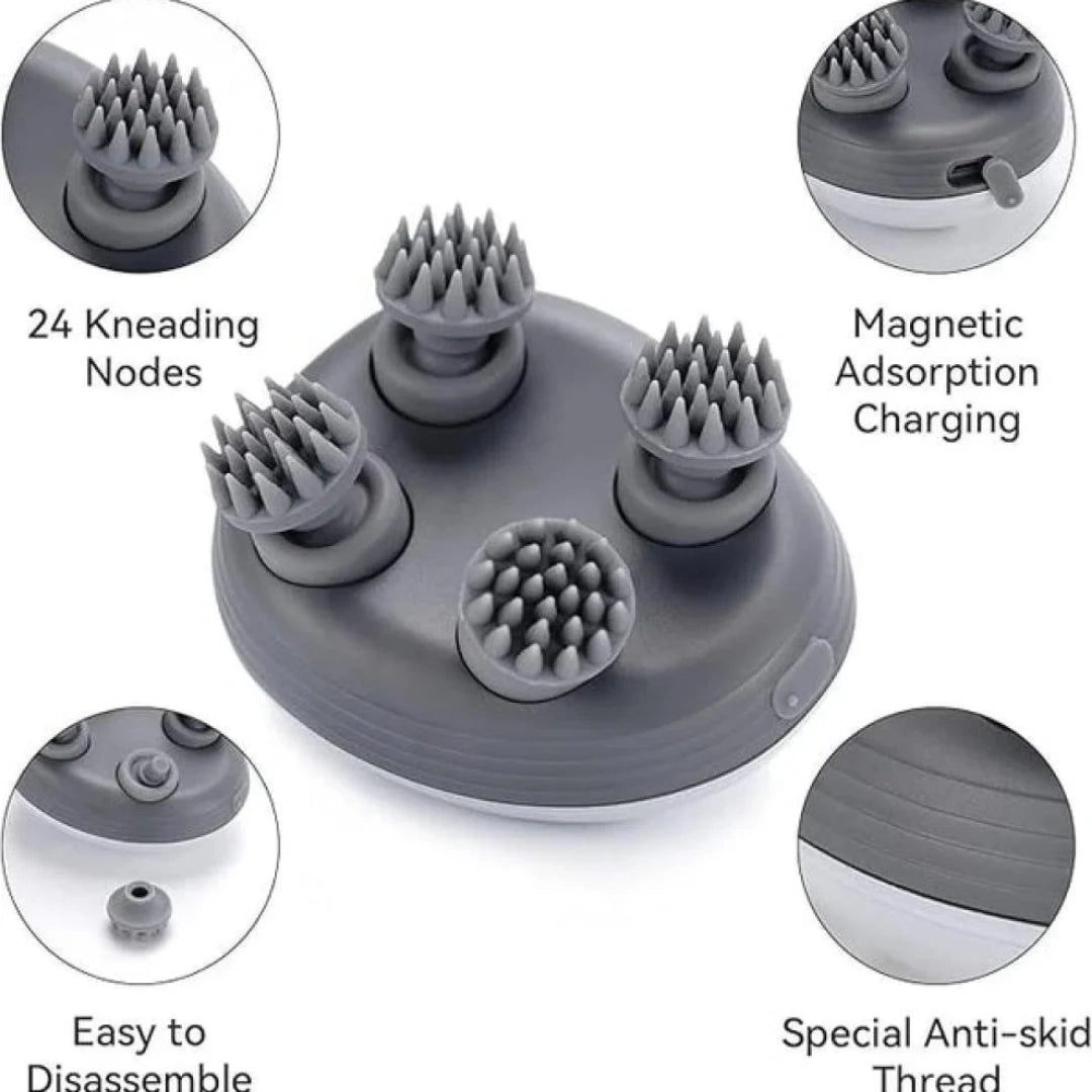 Electric Scalp Head Massager – Portable Stress Relief