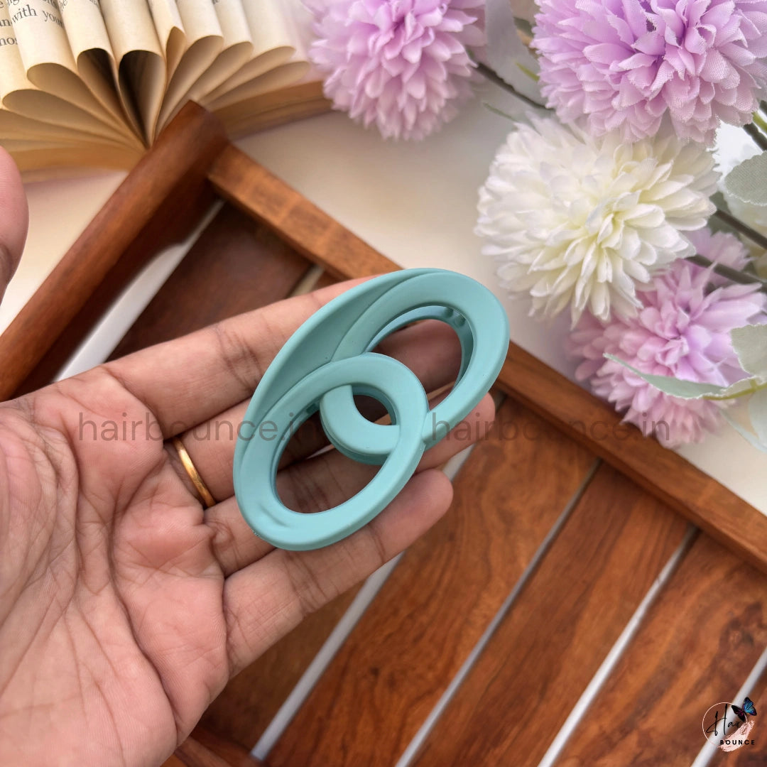 Infinity Link Hair Claw for Women – Medium