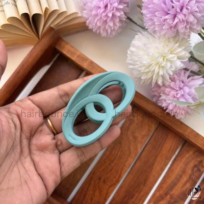 Infinity Link Hair Claw for Women – Medium